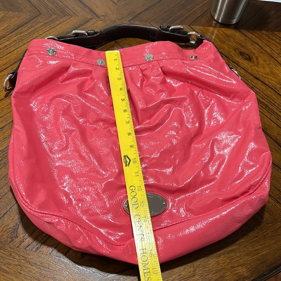 Mulberry Mitzy Hobo in Watermelon pink - Picture 11 of 13